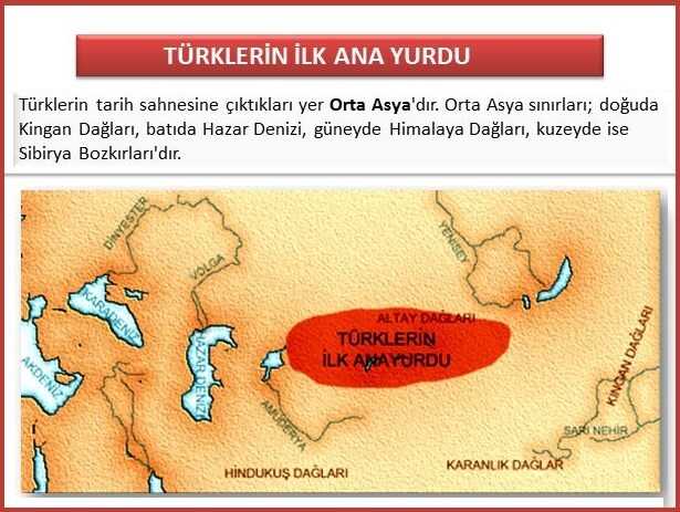 Türklerin İlk Ana Yurdu