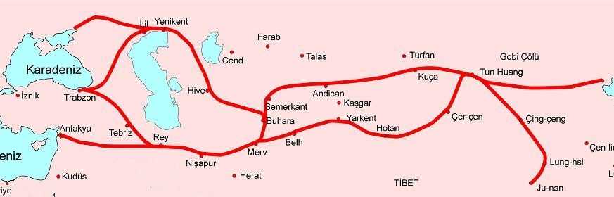 İpek Yolunun Osmanlı Kontrolüne Girmesi