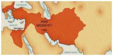 Pers İmparatorluğu Haritası