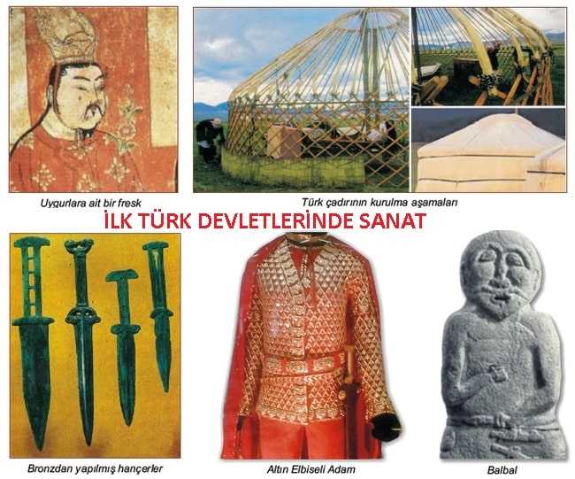İlk Türk Devletlerinde Sanat Maddeler Halinde