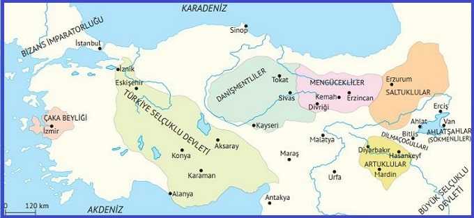 Malazgirt Savaşından Sonra Anadolu'da Kurulan İlk Türk Devletleri
