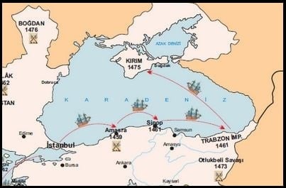 Karadenizin Türk Gölü Haline Gelmesini Sağlayan Fetihler