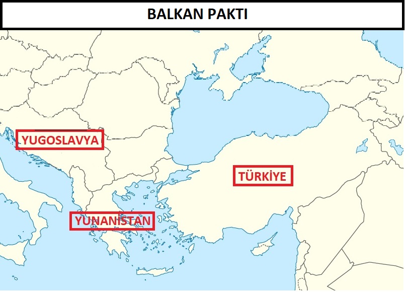Balkan Paktı'na Üye Devletler