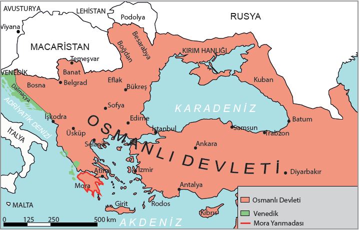 1715-1718 Osmanlı–Venedik ve Avusturya Savaşları